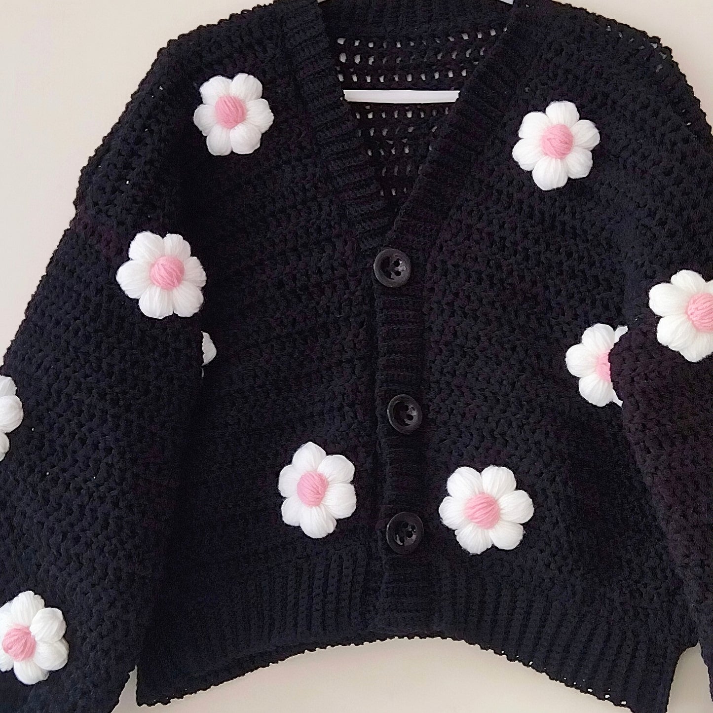 Handmade Daisy Cardigan