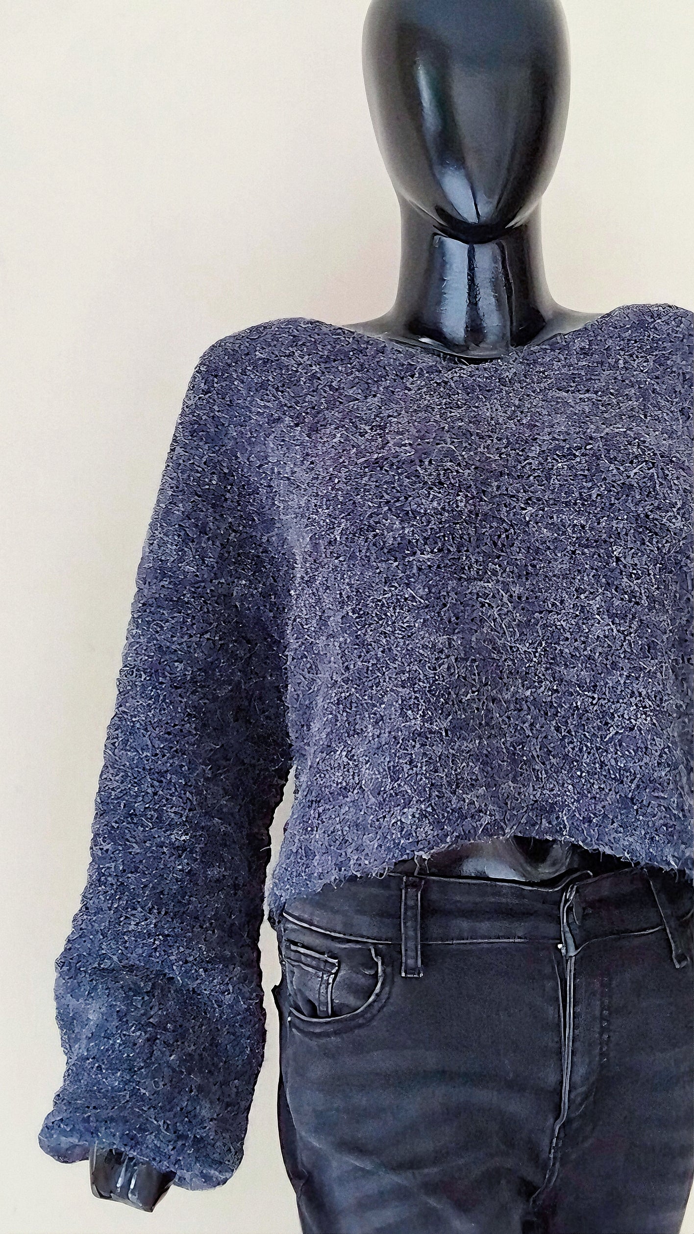 Mohair Crochet Top