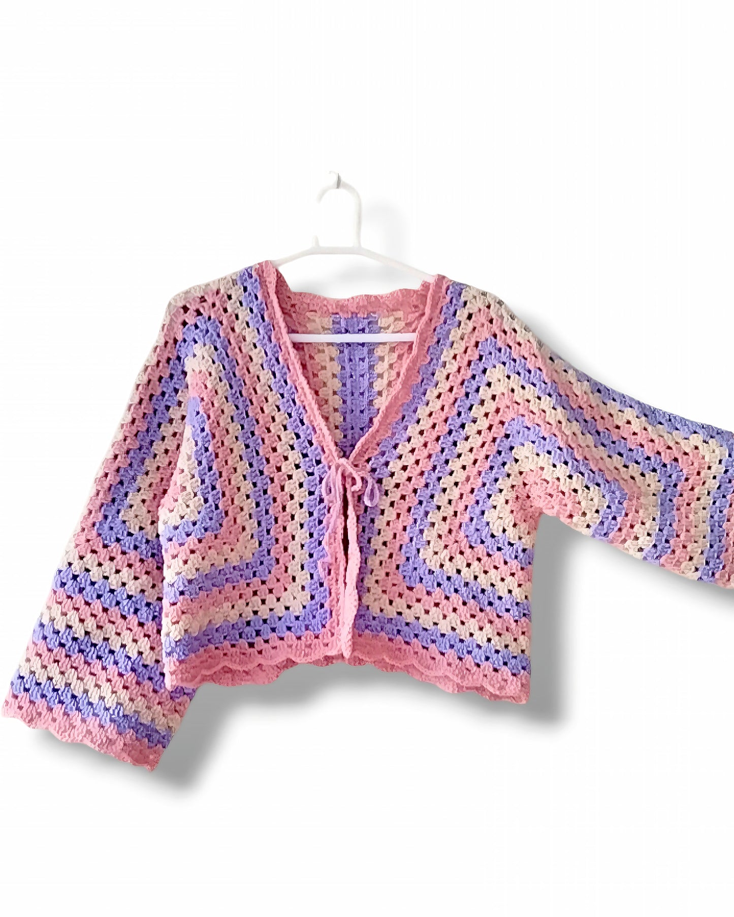 Granny Square  Crochet Cardigan