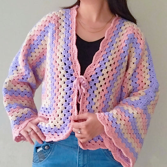 Granny Square  Crochet Cardigan